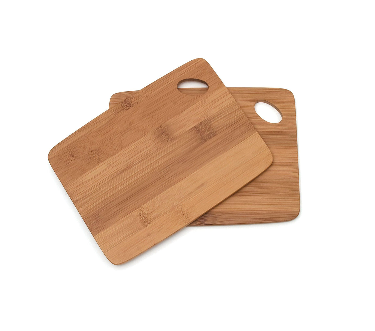 Lipper International 849 Bamboo Thin Cutting Board Set, Two 6 by 8-Inch Boards