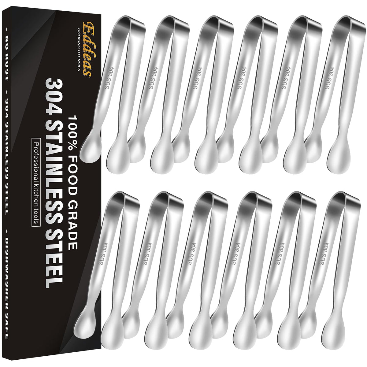 Kitchen Tongs Up To 600°F Silicone Tongs for Cooking 3Pcs 7,9,12 IN