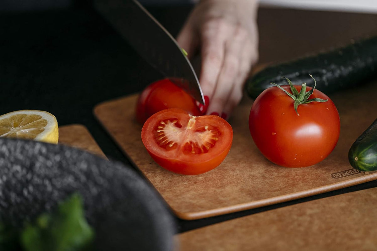 Dexas Natural Fiber Composite Cutting Board, Dishwasher Safe, Knife Friendly Kitchen Prep Board, 8 x 5.875 Inch