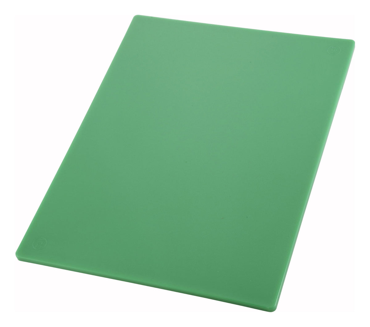 Winco 6" x 10" White Heavy-Duty Plastic Cutting Board