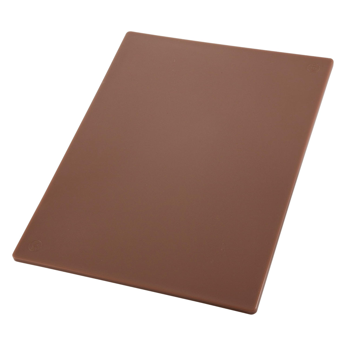 Winco 6" x 10" White Heavy-Duty Plastic Cutting Board