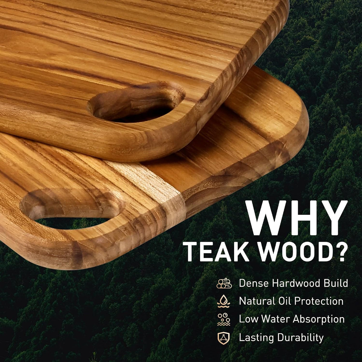 2 Pack Small Teak Wood Cutting Board for Kitchen 8.6" x 6" Mini Wooden Charcuterie Boards Lightweight Chopping Board Non Toxic Serving Board Tiny Chef Set Camping Fruit Lemon Sandwich Cheese Board