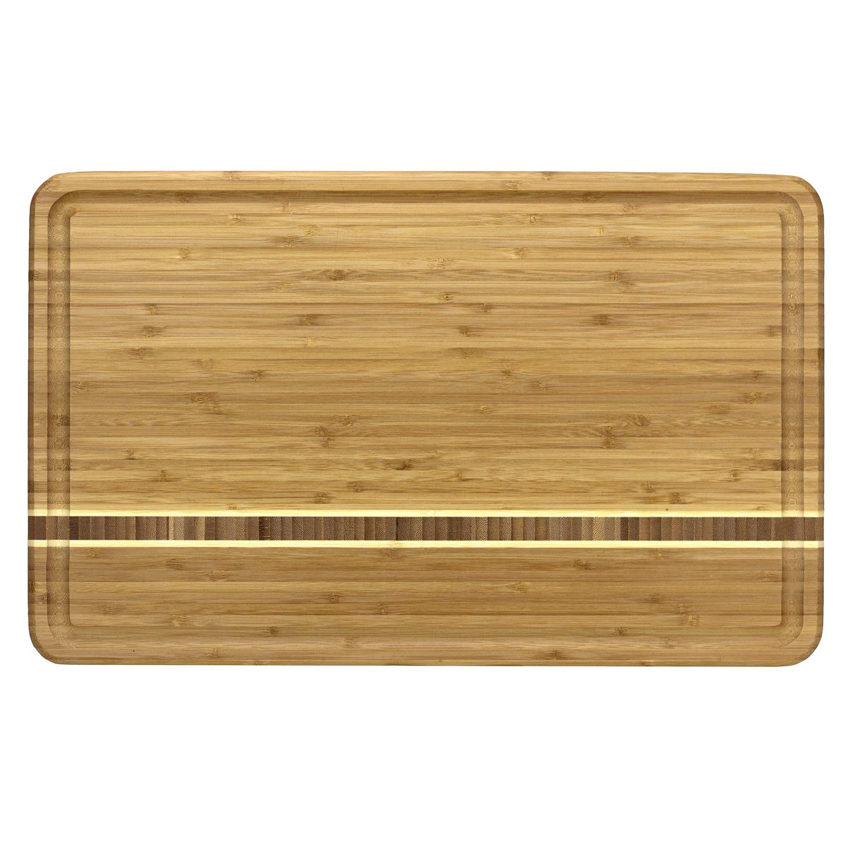 Totally Bamboo Barbados Small Bamboo Cutting Board, 9 x 6.5 Inches