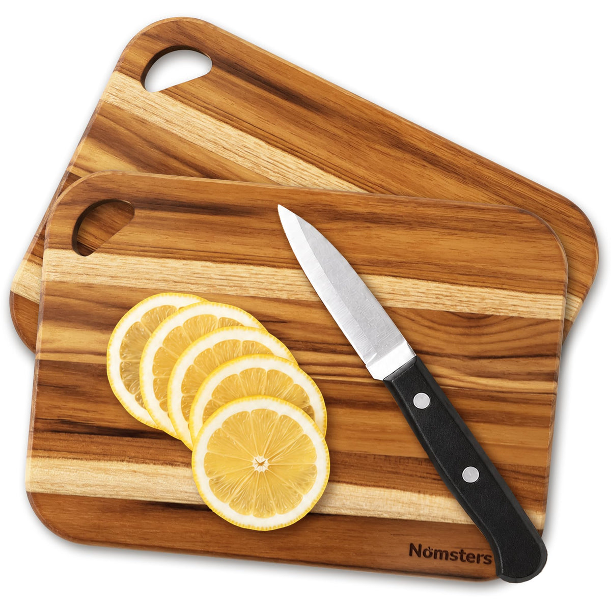 Teak Cutting Board Small 9" Wood Cutting Boards For Kitchen Wooden Mini