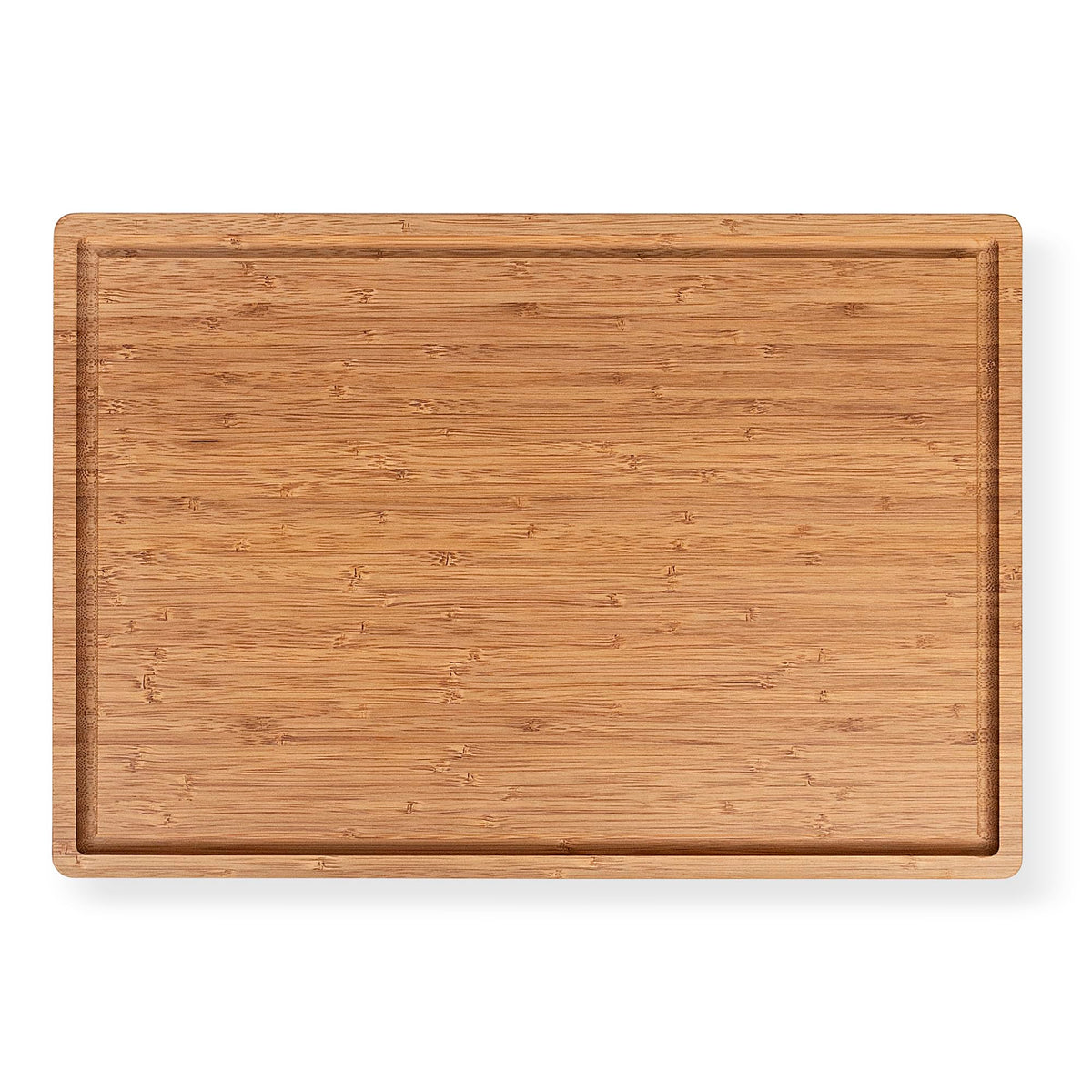 Bamboo Cutting Boards for Kitchen - Set of 3 Reversible Wood Cutting Boards with Handle, Large Medium Small Chopping Boards for Meat Vegetables Fruit Cheese Bread, Knife Friendly, 13x9.5 11x8.5 8x6